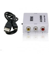 AV CVBS 3 RCA a HDMI adaptador AV2HDMI - Envío Gratuito