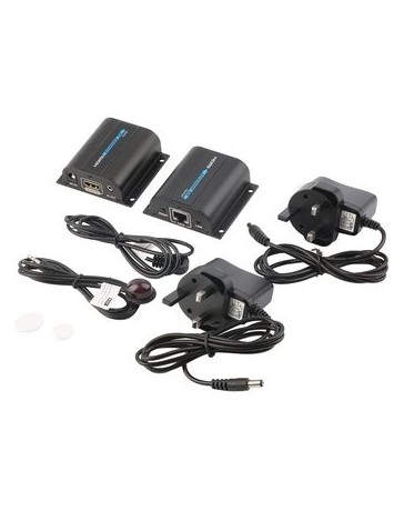 ER Extensor único cable HDMI-negro. - Envío Gratuito