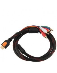 HDMI Masculino A 5 RCA AV Componente RGB Cable - Envío Gratuito
