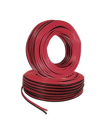 Cable Para Bocina Bicolor de 18 AWG 100 m - Envío Gratuito