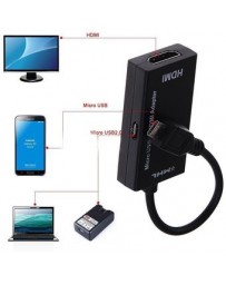 Micro USB 2.0 MHL Para Cable Adaptador HDMI 1080P - Envío Gratuito
