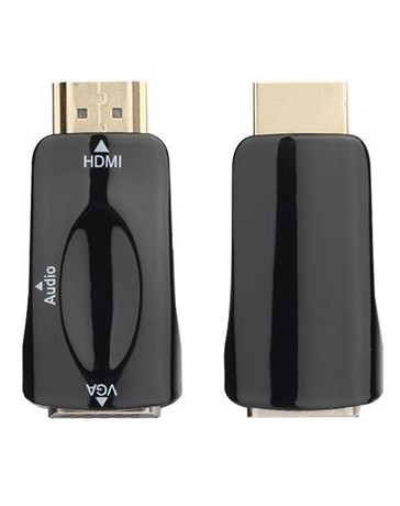 Mini Convertidor Hdmi A Vga 1080P Xbox Laptop Tablet HDTV - Envío Gratuito