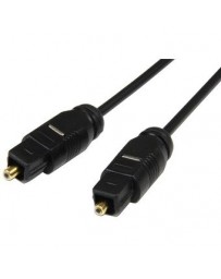 Cable 3m TosLink Audio Digital Óptico SPDIF Delgado - Envío Gratuito