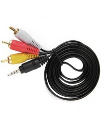 ER 1,5 M HDTV 1080p HDMI macho a 3 RCA Adaptador - Envío Gratuito