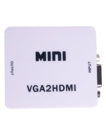 VGA to HDMI High-Definition Video Converter HD-15 - Envío Gratuito