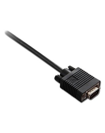 Cable De Video V7, VGA (M-M) De 1.8m. Color Negro - Envío Gratuito