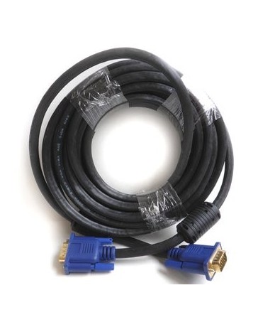 Cable VGA 15 Metros Macho A Macho Con Filtro Seafon - Envío Gratuito
