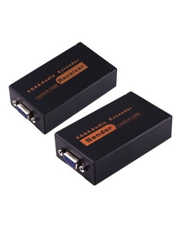 Vga Y Audio Extender 1920x1440 Hd 100 Metros - Envío Gratuito