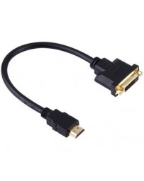 30cm Hdmi Macho A Hembra Adaptador De Dvi 24 + 1 Cable - Envío Gratuito