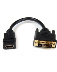 Cable Adaptador StarTech De HDMI (H) A DVI-D (M), 20cm - Envío Gratuito