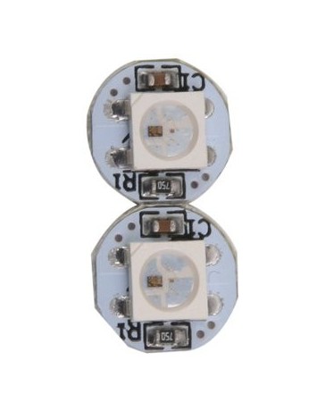 MagiDeal 2pcs Mini 5050 Rgb Llevó Pcb Bordo Ws2812b - Envío Gratuito