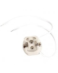 MagiDeal G12 Enchufe Cerámico Soporte Porta De Luz 4A - Envío Gratuito