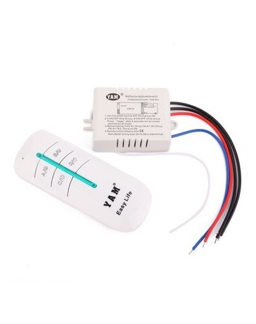MagiDeal Transmisor Receptor Interruptor De Control Remoto - Envío Gratuito