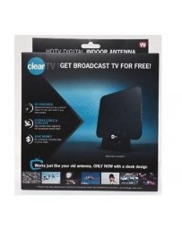 Antena Digital CLEAR TV para Interiores X-72 HDTV - Envío Gratuito
