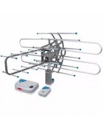 Antena Hdtv Amplificada Control Remoto Tv Hd Voltech - Envío Gratuito