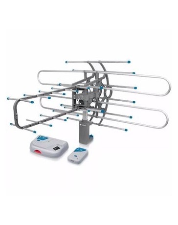 Antena Hdtv Amplificada Control Remoto Tv Hd Voltech - Envío Gratuito