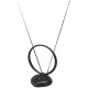 Antena Hdtv Amplificada Tipo Conejo Hd Tv Voltech - Envío Gratuito