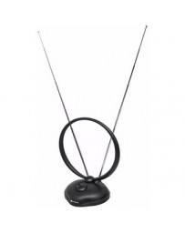 Antena Hdtv Amplificada Tipo Conejo Hd Tv Voltech - Envío Gratuito