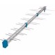 Antena Hdtv 14 Elementos Tv Hd Digital Analogo Voltech - Envío Gratuito
