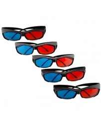 Duola 5 x rojo azul gafas 3D marco para película Dimensional - Envío Gratuito