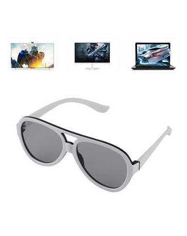 ER Caliente pasiva 3D con gafas polarizadas lentes de plástico - Envío Gratuito