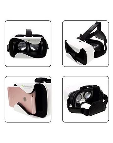 3D VR Glasses,Dulcii 3D VR Virtual Reality Headset Goggles - Envío Gratuito