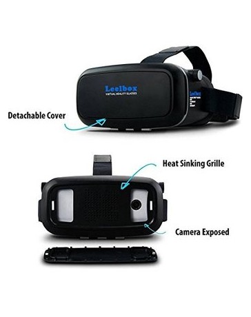 Leelbox VR Glasses virtual reality headset 3D Video Movies - Envío Gratuito