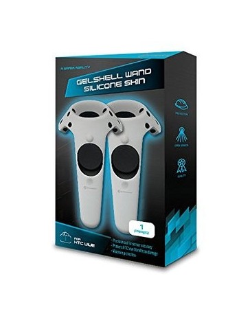 Hyperkin HTC Vive GelShell Wand Silicone Skin (White) - PC - Envío Gratuito