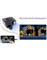 UC-40 Proyector 400 Lumens 480 X 320 Mini LED Projector - Envío Gratuito