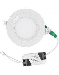EH AC85-265 5W blanca luz del panel de techo redondo blanco - Envío Gratuito