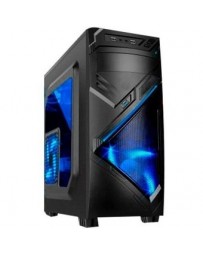 EAGLE WARRIOR GABINETE GAMER CG-07R0 LED AZUL - Envío Gratuito