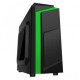 Gabinete KMEX ATX Mediatorre 3Z22 Negro VERDE 450W 24P. - Envío Gratuito