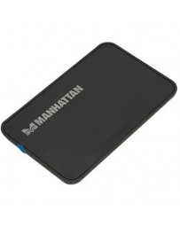 Gabinete HDD 2.5 Manhattan SATA USB V2.0 Negro +B+ - Envío Gratuito