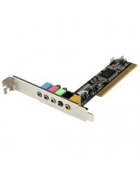 Tarjeta de Sonido PCI Con 5.1 Envolvente Startech - Envío Gratuito