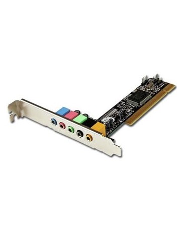 Tarjeta de Sonido PCI con Sonido Envolvente Surround - Envío Gratuito