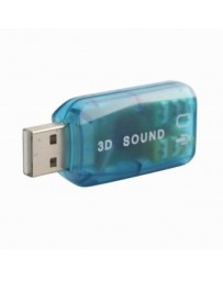 Externa USB 5.1 3D tarjeta adaptador de Audio sonido - Envío Gratuito