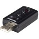 Tarjeta de Sonido 7.1 Virtual USB Startech IcUSBaudio7 +C+ - Envío Gratuito