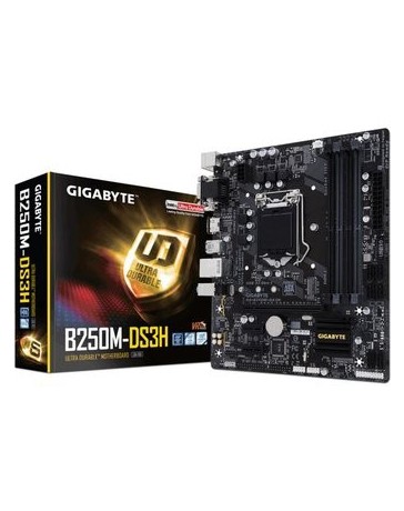 T. Madre Gigabyte GA-B250M-DS3H, ChipSet Intel B250, - Envío Gratuito