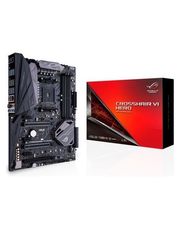 Tarjeta Madre Asus ROG Crosshair VI Hero AMD Ryzen AM4 - Envío Gratuito