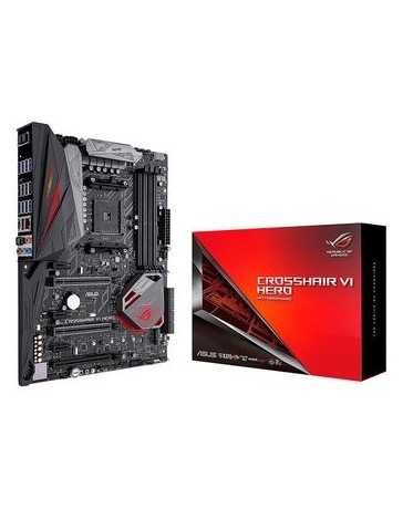 ASUS ROG CROSSHAIR VI HERO AM4 RYZEN DDR4 AURA RGB USB 3.1 - Envío Gratuito