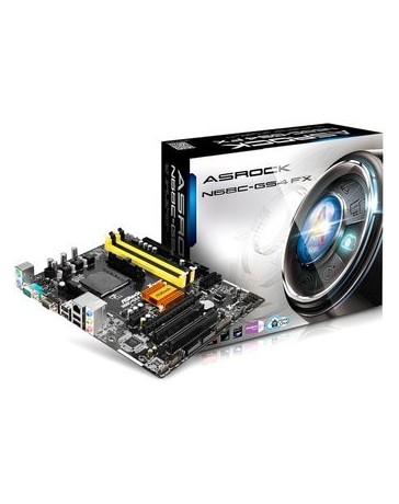 T. Madre ASRock N68C-GS4 FX, ChipSet NForce 630a - Envío Gratuito