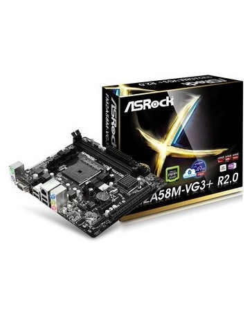 Tarjeta Madre ASRock FM2A58M-VG3+ R2.0 2xDDR3 - Envío Gratuito