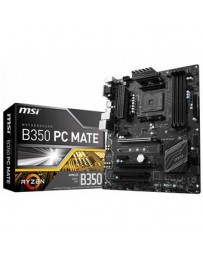 MSI B350 MATE Socket AM4 RYZEN DDR4 HDMI USB 3. - Envío Gratuito