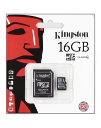 Memoria Flash Microsd Hc Class 4 Kingston De 16 Gb, Sdc4 - Envío Gratuito