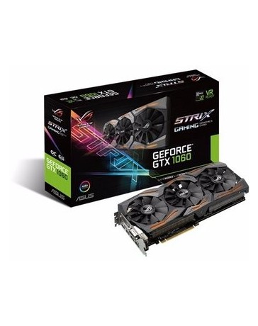 Nuevo ASUS GeForce GTX 1060 6GB ROG STRIX VR Ready - Envío Gratuito