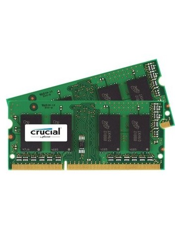 Crucial 8GB Memory Module Kit - 2x 4GB, DDR3-1600 - Envío Gratuito