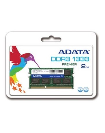 Memoria Ram ADATA DDR3 2GB 1333Mhz SO-DIMM Laptop - Envío Gratuito