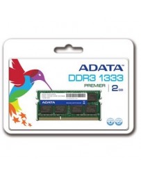 Memoria Ram ADATA DDR3 2GB 1333Mhz SO-DIMM Laptop - Envío Gratuito