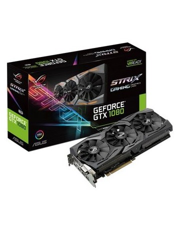 Tarjeta De Video NVIDIA GeForce GTX 1080 ASUS ROG STRIX - Envío Gratuito