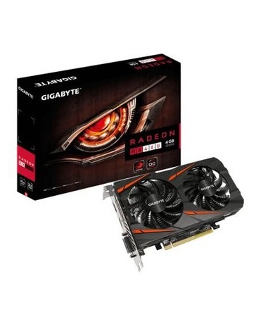 Tarjeta de Video GIGABYTE GV-RX460WF2OC-4GD - Envío Gratuito